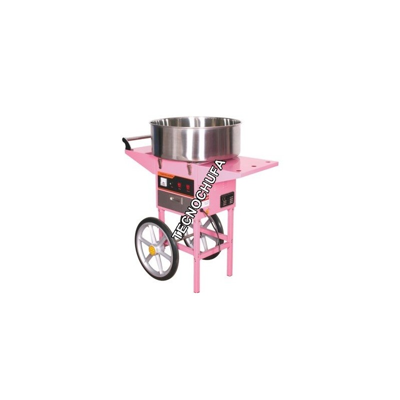 COTTON CANDY MACHINE TECNOCANDY 53 WITH CART