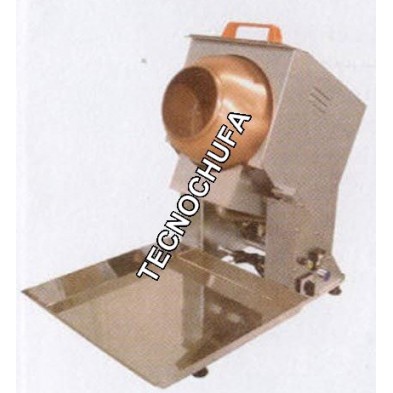 PRALINE ROASTER MACHINE MINI TECNO INOX - 6 LITERS/HOUR