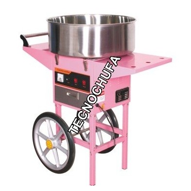 COTTON CANDY MACHINE TECNOCANDY 53 WITH CART