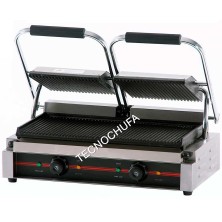 PLANCHA GRILL DOBLE RANURADA PGD-475R