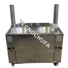 FRYER FG-80CE "INSIDE" WITH DIGITAL THERMOSTAT